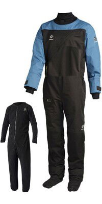 2024 Crewsaver Atacama Sport + Trockentauchanzug & Free Underfleece 6554 - Blue / Black